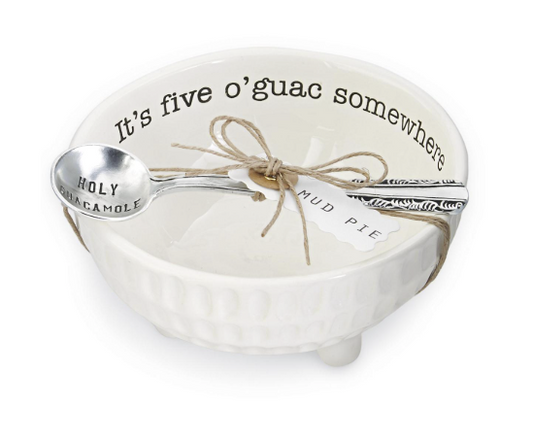 MUD PIE GUACAMOLE DIP CUP SET