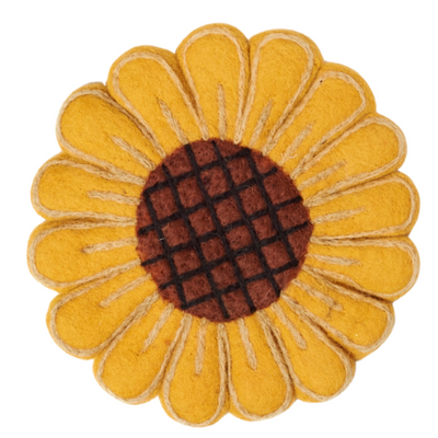 ONCE AGAIN HOME-TRIVET-SUNFLOWER