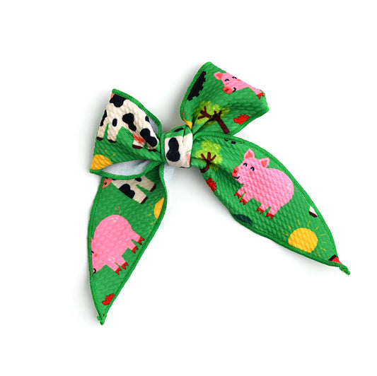 GIGI & MAX CLIP BOW-TANNER