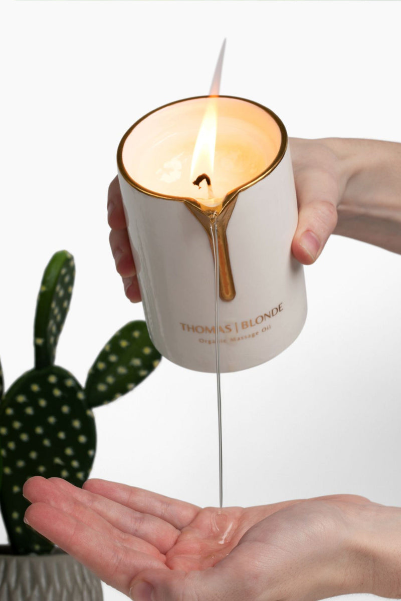 THOMAS BLONDE INTENSIVE BODY LOTION CANDLE-BLONDE
