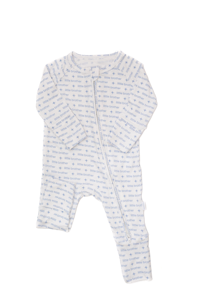 UPTOWN KIDS-SLEEP ROMPER-LITTLE BROTHER