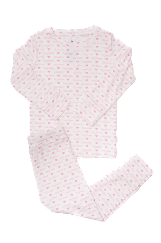 UPTOWN KIDS-2 PIECE PJS-BIG SISTER