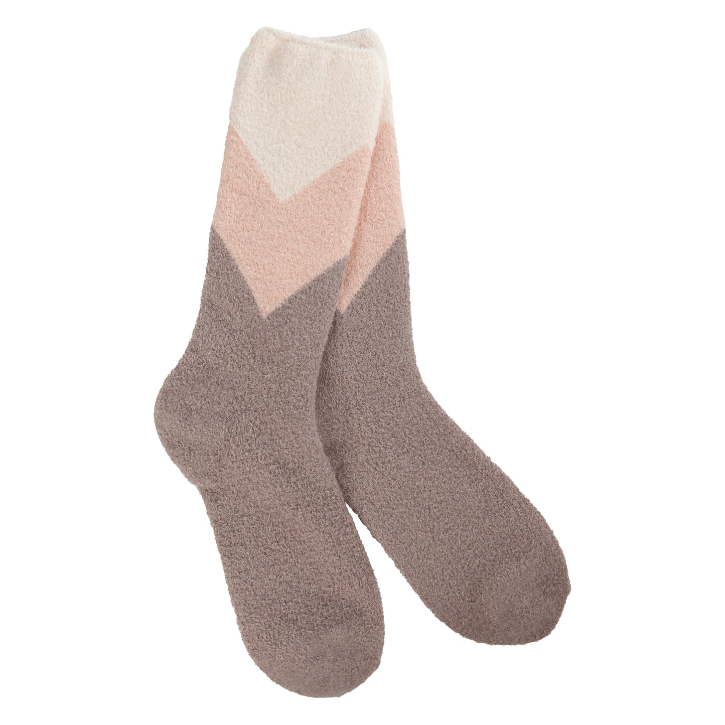 WORLDS SOFTEST SOCKS-CHEVRON MULTI