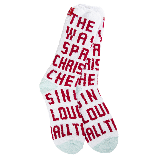 WORLDS SOFTEST SOCK-CHRISTMAS CHEER
