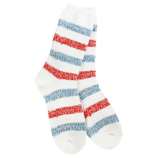 WORLDS SOFT SOCK-VINTAGE STRIPE