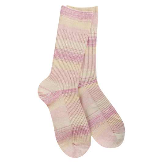 SOFT SOCK-MID-PINK LEMONADE