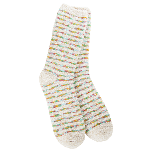 WORLDS SOFTEST SOCK-HOLIDAY STRIPE