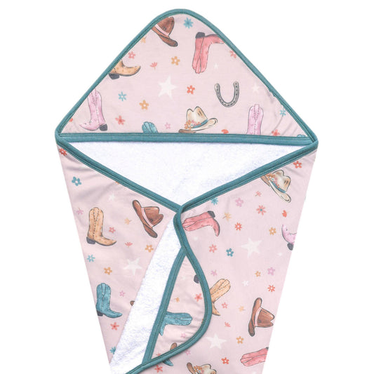 COPPER PEARL HOODED TOWEL-CHEYENNE