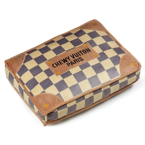CHECKER CHEWY VUITON BED - SMALL