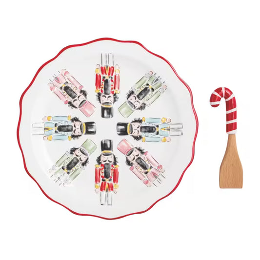 MUD PIE - WINTER WONDERLAND COOKIE PLATE