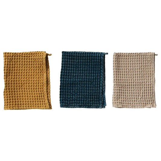 WAFFLE COTTON TEA TOWEL