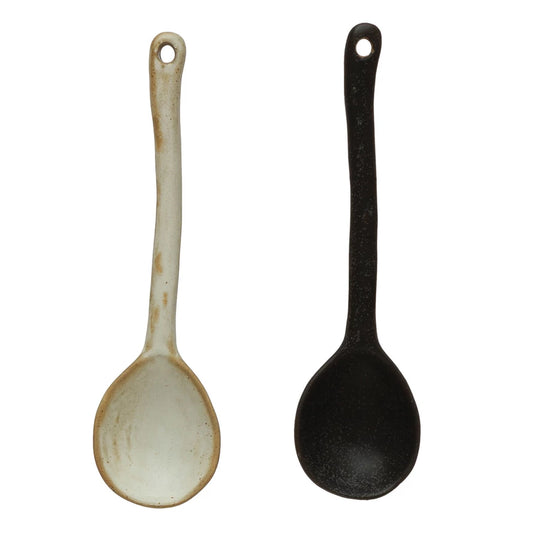 STONEWARE SPOONS-REACTIVE GLAZE