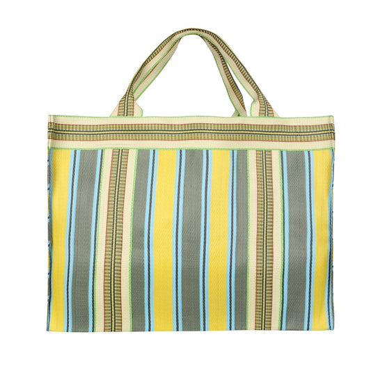 VAAN-ISLA XL TOTE PINA HAZE YEL/GRN