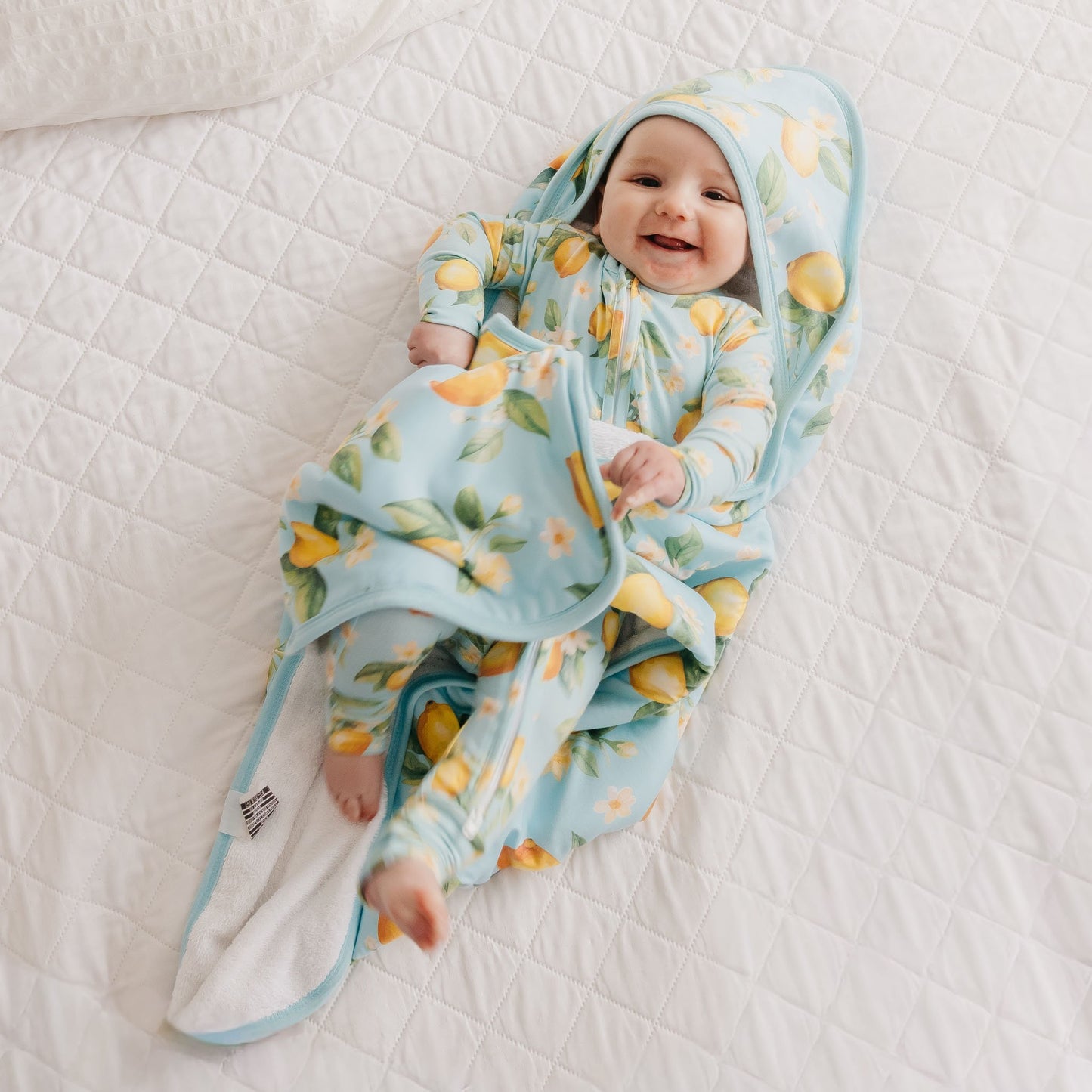COPPER PEARL HOODED TOWEL-MELODY