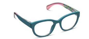 PEEPERS-BEE-TEAL/FLORAL