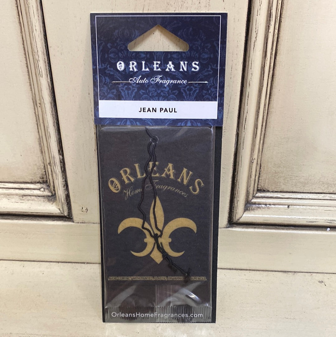 ORLEANS CAR FRESHENER- JEAN PAUL