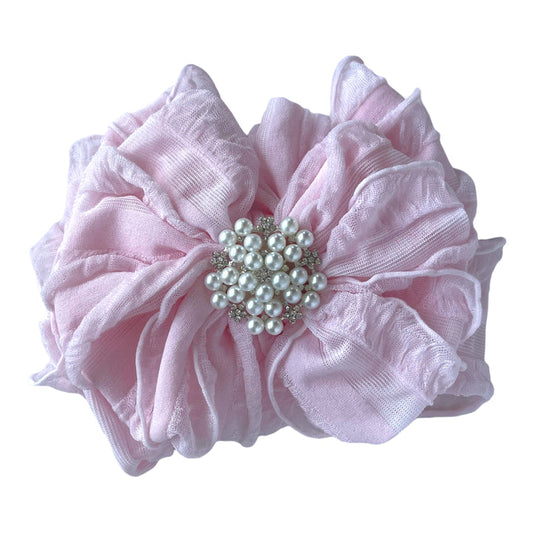 IN AWE BOW/PERFECT PINK W/PEARL