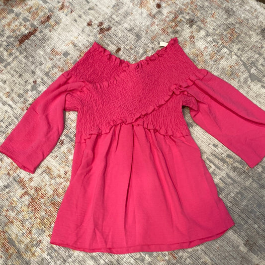 CREPAS TOP-HOT PINK