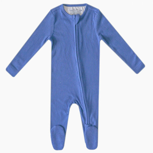 COPPER PEARL INDIGO FOOTIE 3-6 MO
