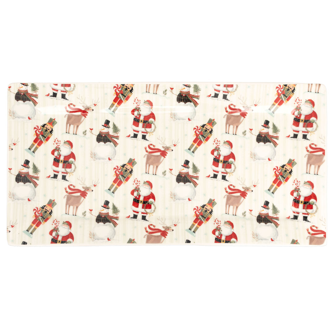 FROSTY FUN ALLOVER PLATTER-LARGE