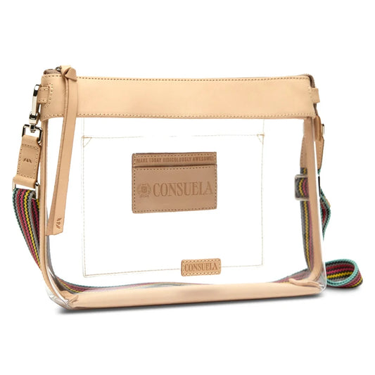 CONSUELA DOWNTOWN CROSSBODY-CLEAR DIEGO