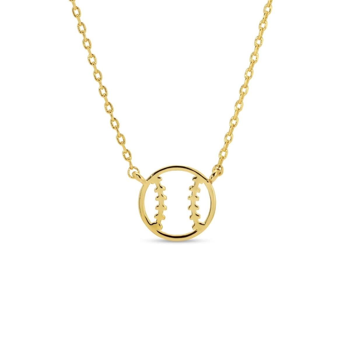 SPLENDID IRIS-BASEBALL/SOFTBALL OUTLINE BRACELET GOLD