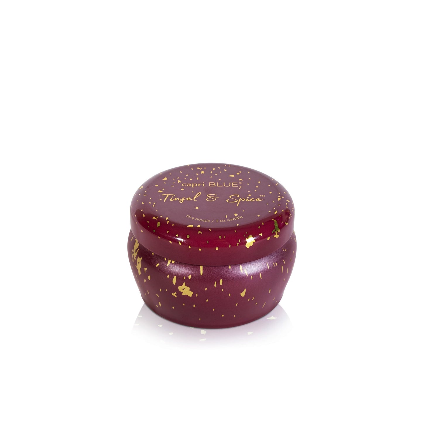 CAPRI BLUE/TINSEL & SPICE GLIMMER MINI TIN-3 OZ