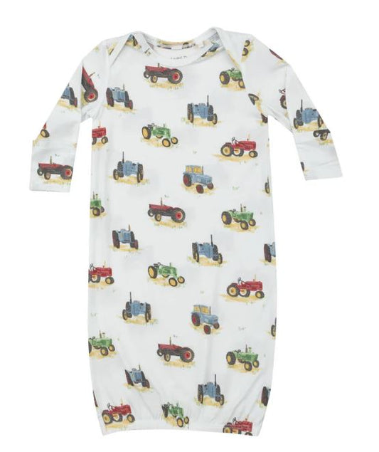 ANGEL DEAR LAP GOWN-VINTAGE TRACTORS 0-3