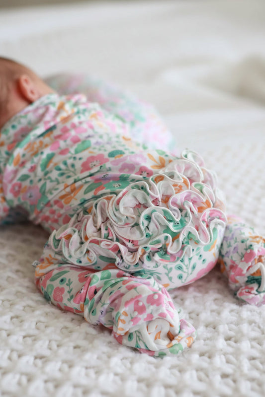 CADEN LANE -RUFFLE FOOTIE- WILLOWS WHIMSY