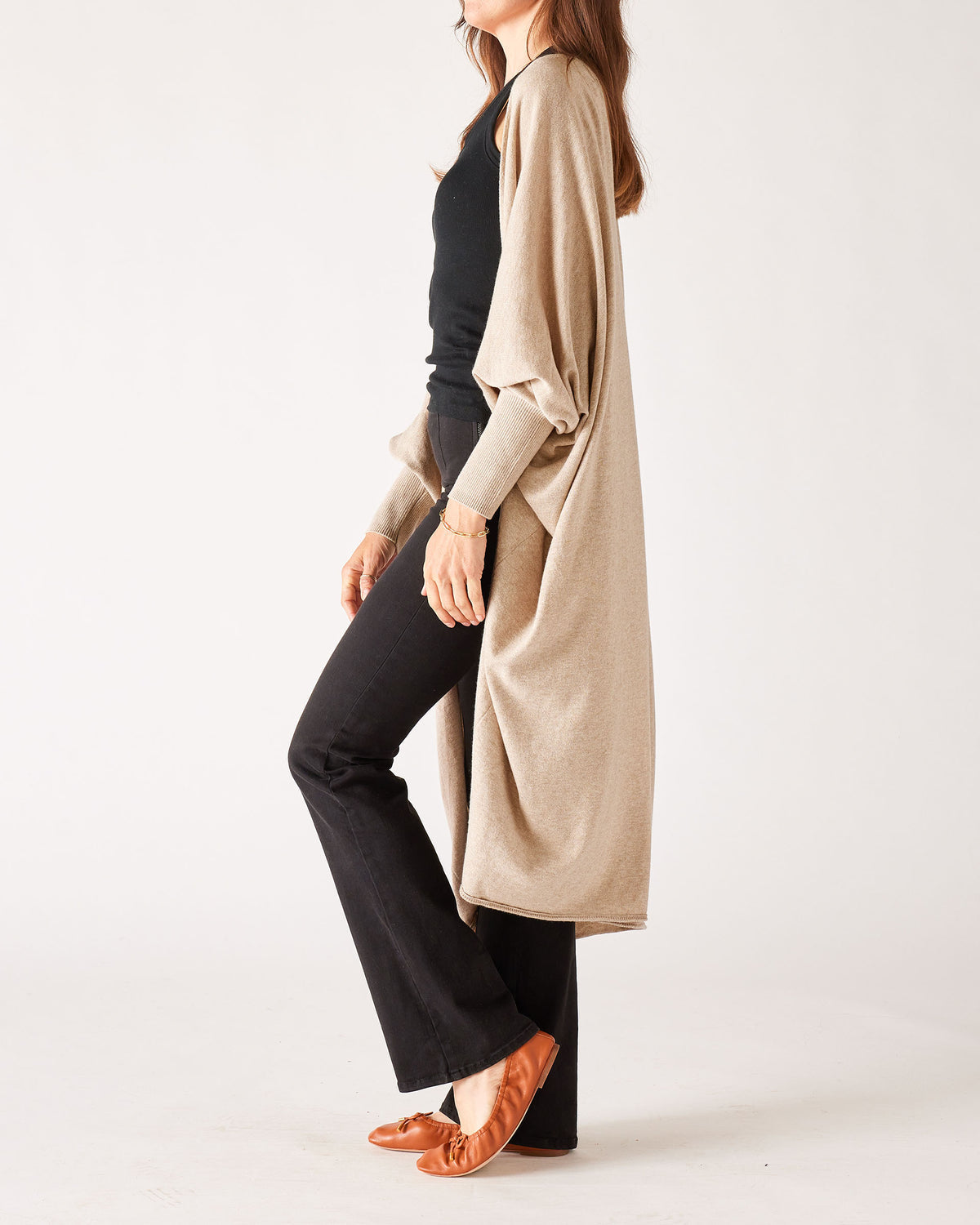 MERSEA CHELSEA COTTON CASHMERE KIMONO