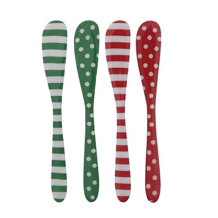 5-3/4" ENAMELED STAINLESS STEEL CANAPE KNIFE