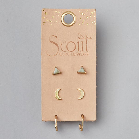 SCOUT ELLA STUD TRIO/GOLD