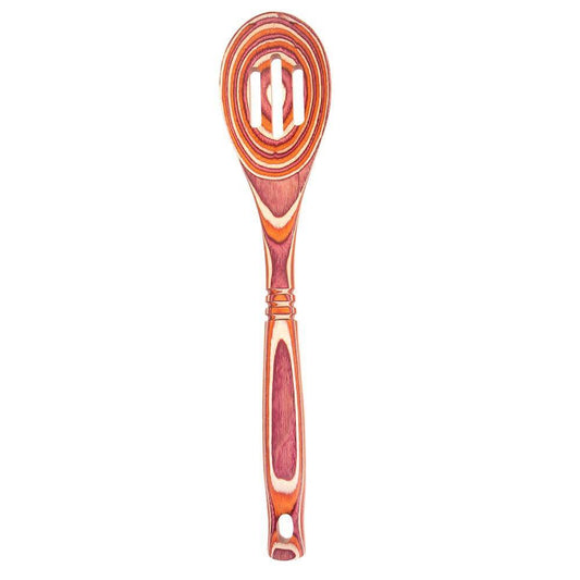 PAKKA SLOTTED SPOON/RED-12 in