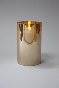 RADIANCE POURED CANDLE/CHAMPAGNE 3.5X5