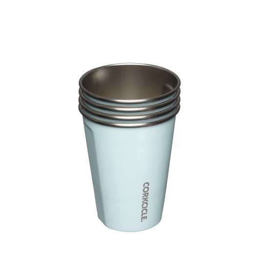 CORKCICLE 18 OZ ECO STACKER-POWDER BLUE-SET OF 4
