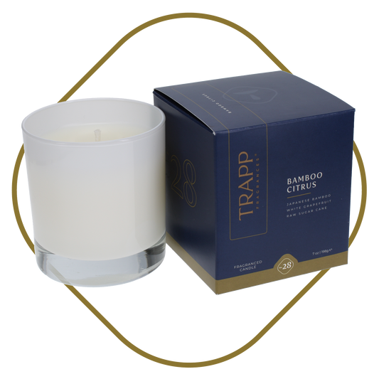 TRAPP CANDLE 7 OZ/ BAMBOO CITRUS