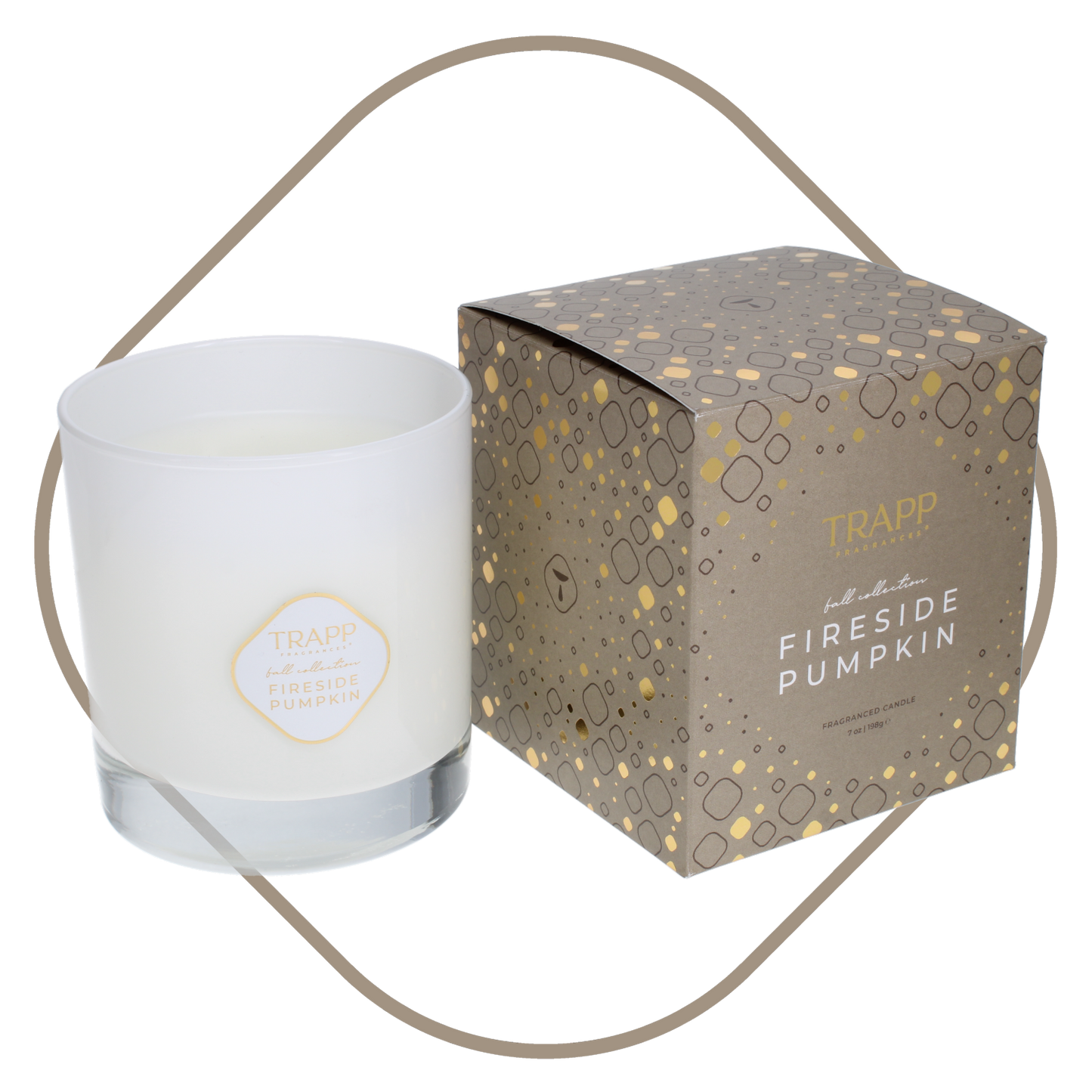 TRAPP CANDLE/FIRESIDE PUMPKIN /7 OZ