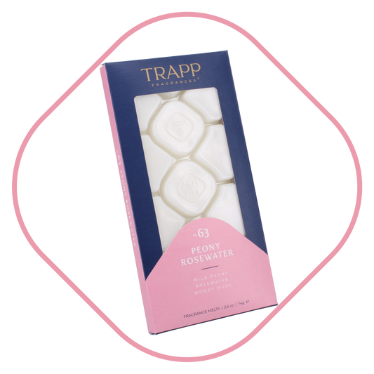 TRAPP MELTS/PEONY ROSEWATER