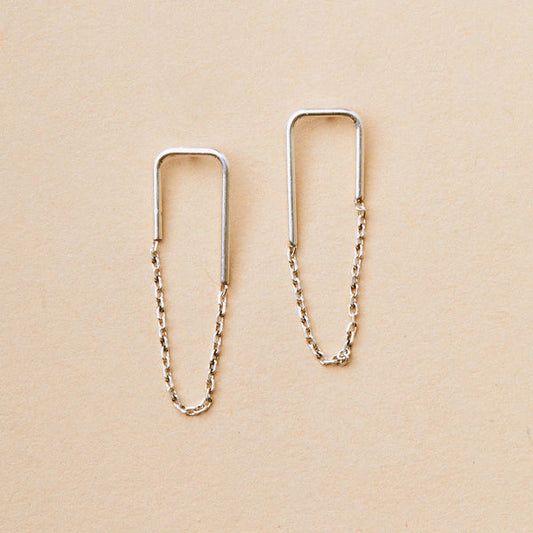 SCOUT FILAMENT/STERLING SILVER EARRINGS