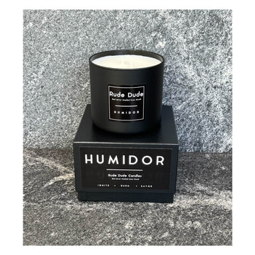 RUDE DUDE/HUMIDOR CANDLE/18 OZ