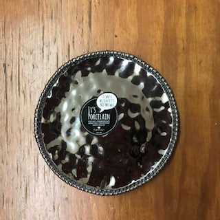 SILVER ROUND SALAD PLATE