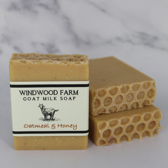 WINDWOOD FARM SOAP-OATMEAL& HONEY