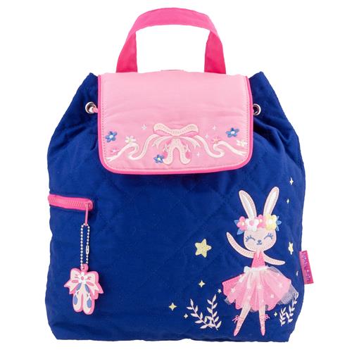 QUILTED BACKPACK/BALLET BUNNY