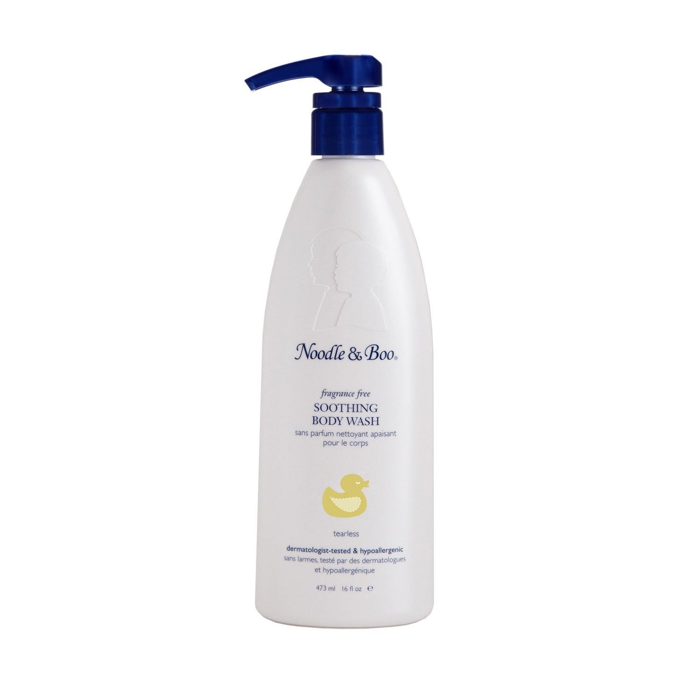 N&B SOOTHING UNSCENTED BODY WASH/16 OZ