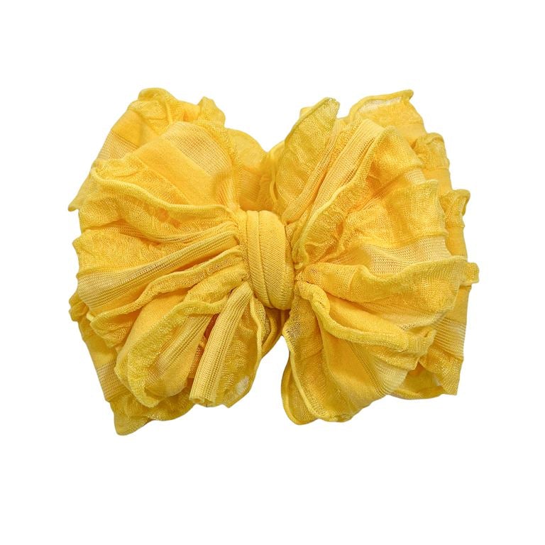 IN AWE BOW/SUNFLOWER