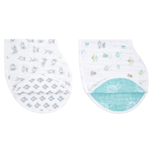ADEN & ANAIS BURPY BIB-SET OF 2-NOW&ZEN