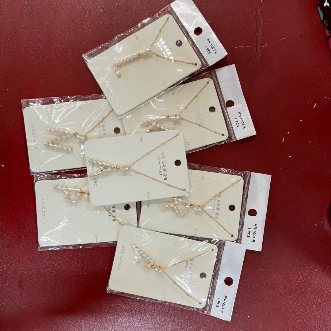 PEARL INITIAL NECKLACE