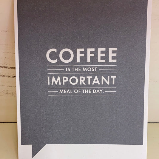 JUST FOR LAUGHS/COFFEE LOVER CARD