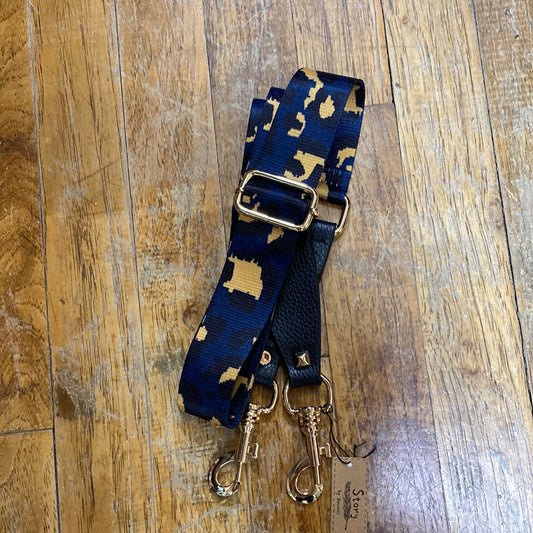 NAVY CAMO PURSE STRAP