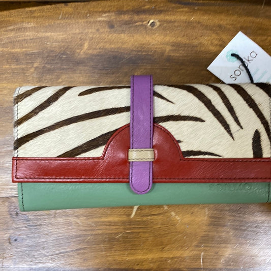 SORUKA HALF MOON PRINT WALLET